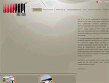 Tablet Screenshot of kumyapi.com.tr